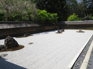 Ryoanji, de beroemde zentuin in Kyoto
