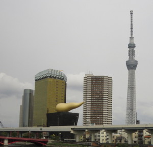 De TV toren in Tokyo